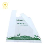 China Wholesale 100% Biodegradable Custom Printing Shopping Plastic Bags With Custom Logo