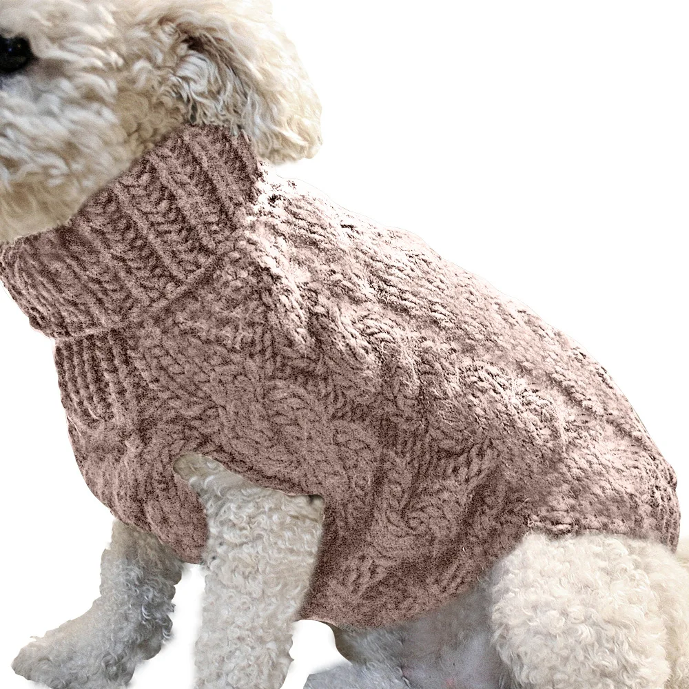 winter dog  sweater