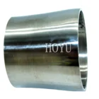 304 Sanitary pipe fitting welded concentric stainless steel sanitary reducer