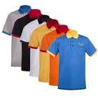Solid Color 100% Cotton T-shirt High Quality Custom Color Plain 100% Cotton Youth Polo T Shirt