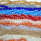 Cheap 8mm Glass Beads Faceted Rondelle Beads With AB Color for Jewelry Making