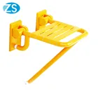 1 Year Warranty Wall Mounted ABS Bath Folding Seat Shower Disabled Chair