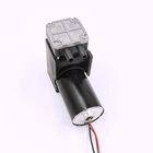 ミニ 12v dc ブラシレスサイレントダイヤフラム電気医療空気真空ポンプ空気圧縮機真空リフト機器