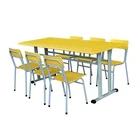 School Or Table School Plywood School Furniture Library Or Meeting Table And Chairs