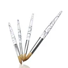 Wholesale Attractive Price Plastic Handle Acrylic Nail Cleaning Beauty Brush