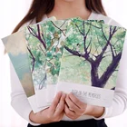 School Stationery custom A4 A5 B5 Size Thread Stitching Cheap Diary Notebook