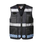 Customized supplier reflective vest Waterproof reflective safety vest
