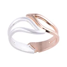 Made Jewelry Qixin Professional Made Fashion Jewelry Cuff Bangle Ladies Zinc Alloy Bangles