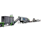 PET Bottle Recycling Flakes Hot COLD Washing machine environmental equipment