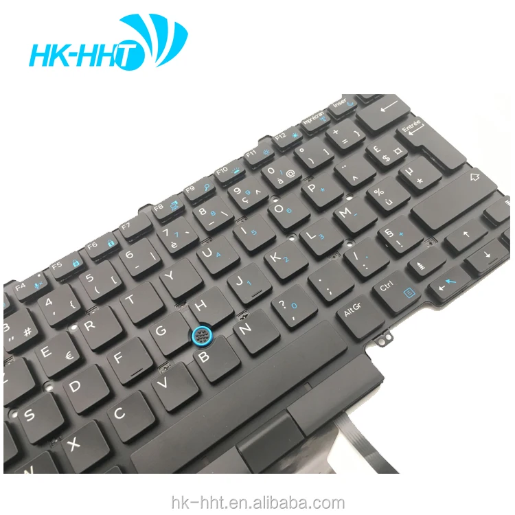 New New Azerty Notebook Keyboard For Dell Latitude E E E