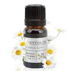 Massaged bathed chamomilla recutita flower roman chamomile oil
