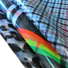 Eco 0.1Mm Waterproof Black Cheap Garment Tpu Raincoat Synthetic Artificial Leather Fabric