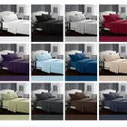 Hotel Bedding Set American Size Waterproof Bed Sheet Mattress/Pillow Cover