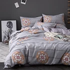 China Supplier Home Textile Printed 100% Polyester Microfiber Bedding Sets