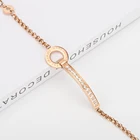 Cubic Jewelry Cubic Zircon Jewelry Stainless Steel High End Trendy Bracelets 2020 Bracelet Women