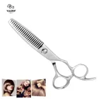 Kelo fish bone type professional thinning hair scissors