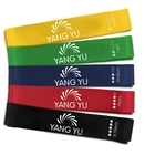 latex 5 levels rubber Yoga loop resistance band stretch loop bands