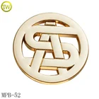 Custom Garment Metal Pin Badges,Special Design Metal Hollow Round Badge Fashion Lapel Pins