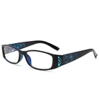 New Fashion Trend Hot Sell Anti Blue Ray High Definition Floral Vision Women Reading Glasses