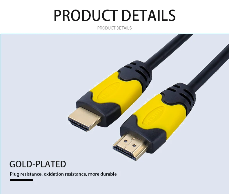 Factory outlets 3D 4K 1.4 HDMI Cable for set-top box PS3/4 PC - ANKUX.COM