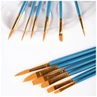 Artist Professional Kits Nylon Hair Brushes Oil Watercolor Acrylic Paint Brush Set