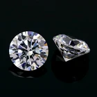hand polish 5A grade cz gems 9.0 mm loose zircon stone 8HS & 8AS white round shape cut cubic zirconia