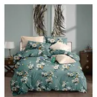 Latest design promotional duvet cover set with home sense bed sheet