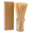 Bar Accessories Drinking Straw Svin 300pcs Biodegradable Natural Eco Friendly Drinking Wheat Straw