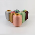 Yarn Shirt Yarn For LM Wholesale Spandex Covered Polyester Stock Lot Yarn Knitting Yarn T Shirt Yarn For Socks