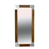 Newest factory supply bedroom decorative Wood frame rectangular pocket antique full length mirror