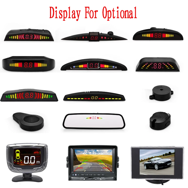 Victor DIY Car Rear View Camera Wireless Parking Sensor with LED Display Support OEM/ODM - ANKUX.COM