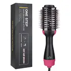 One Step Hair Dryer Volumizing Styler Comb Negative Ion Generator Hair Straightener Brush Hot Air Brush