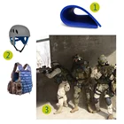 Can Be Applied to Military Helmets and Combat Body Armor PU Materials