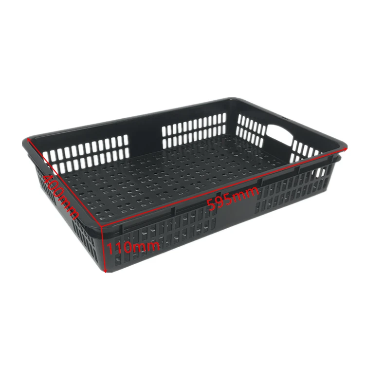 High Quality Cheap 20L PP Plastic Moving Vegetable Crates Manufacturing details