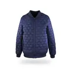 Winter Men Adult Zipper Padded Lightweight Casual Quilted Jacket Coat
