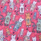 Digital print organic cotton lycra knitted fabric for garment