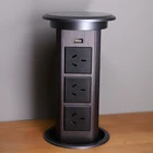 Kitchen appliance kitchen worktop plugs socket box receptacle power island countertop sockets outlets pop up desk