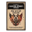 The Original Sailor Jerry Spiced Decoration Retro Tin Metal Plate For Wall Cafe Bar Pub Hotel Garage Movie Plaque Music Bus