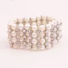 European And American Fashion Jewelry Gold-Plated Silver Bracelet