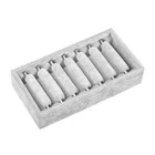 Black Sliver Ice Velvet jewelry display tray, Ring Tray Scroll Jewelry Display Case