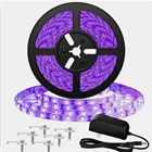 Purple Grape UV C Germicidal Led Strip Light 254nm 360nm 455nm Stripes 2835 Smd Tape Strips