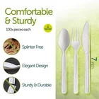 Dinner Set China Corn Starch Modern Dinner Disposable Tableware Set