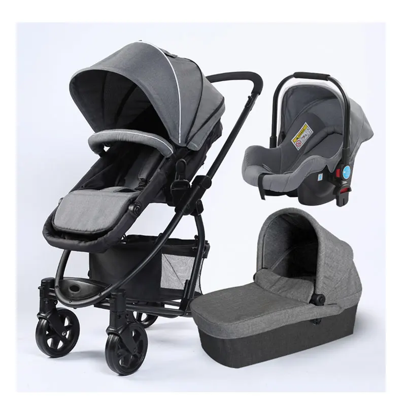 luxury 3 in 1 baby stroller