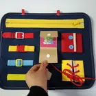 Baby Toy New Design Kids Toddler Busy Board Educational Learning Baby Early Felt Activity Montessori Toy Board