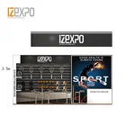 Exhibition Booth Exhibition Booth Design IZEXPO 30MINS QUICK BUILD China Contractor 6x3 Exhibition Booth Backdrop