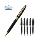 Best Writing Twist Hotel Branded Luxury Gift Promotion Ball Point Pen Heavy Advertising Personalized Metal Pens With Custom Logo