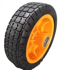 8 inch solid rubber and pvc pu wheel for hand trolley and hand truck