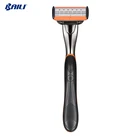 Powerful 6 layers sharp 5 blade system mens razor for mens