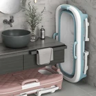 Square Bathtub Portable for Adult Bath Mini Soap Dish Adults Plastic Tub