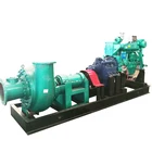 Large capacity 16 inch gravel sand suction dredge diesel water pump for sale